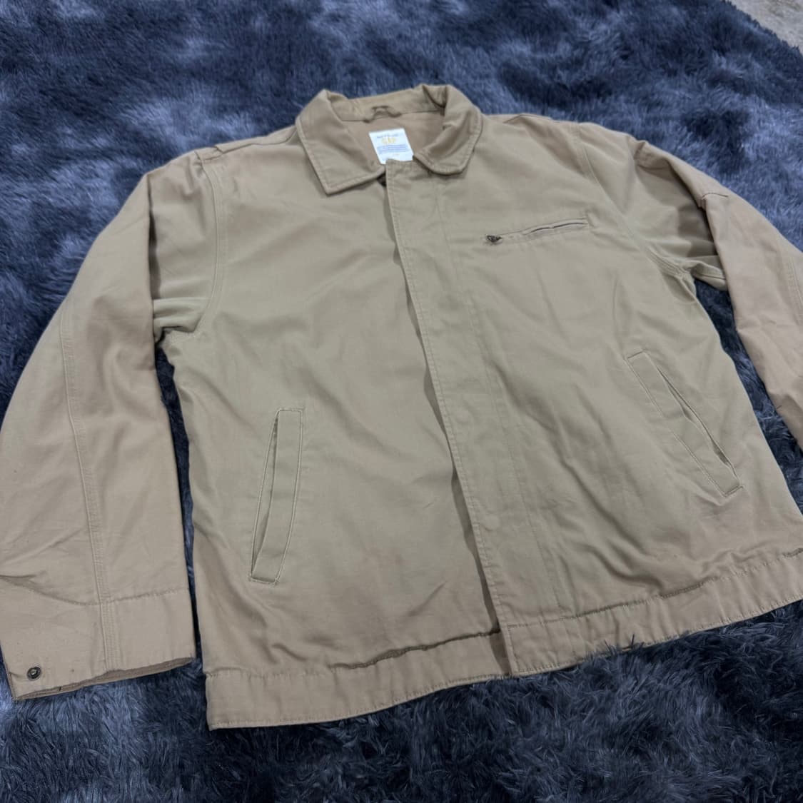 투티/0110 GAP 갭 일본 베이지 워크 면자켓 상품이미지2