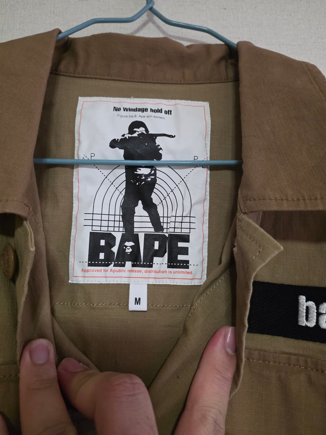 [M] 베이프 1ST 옐로 카모 헌팅 자켓베이프 1ST 카모 헌팅 자켓 상품이미지5