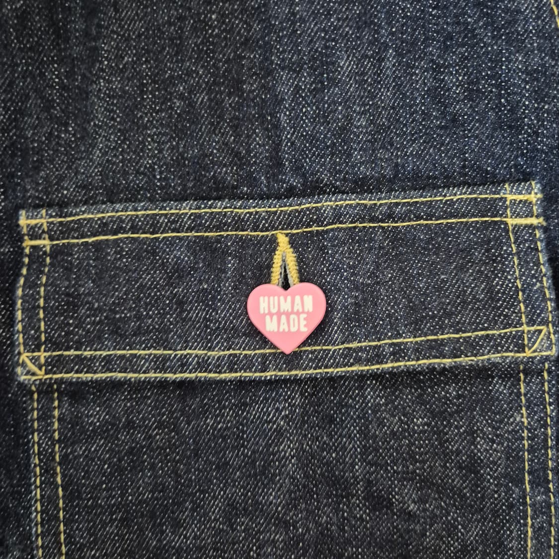 휴먼 메이드 우지 메이드 데님 자켓 인디고 상품이미지2