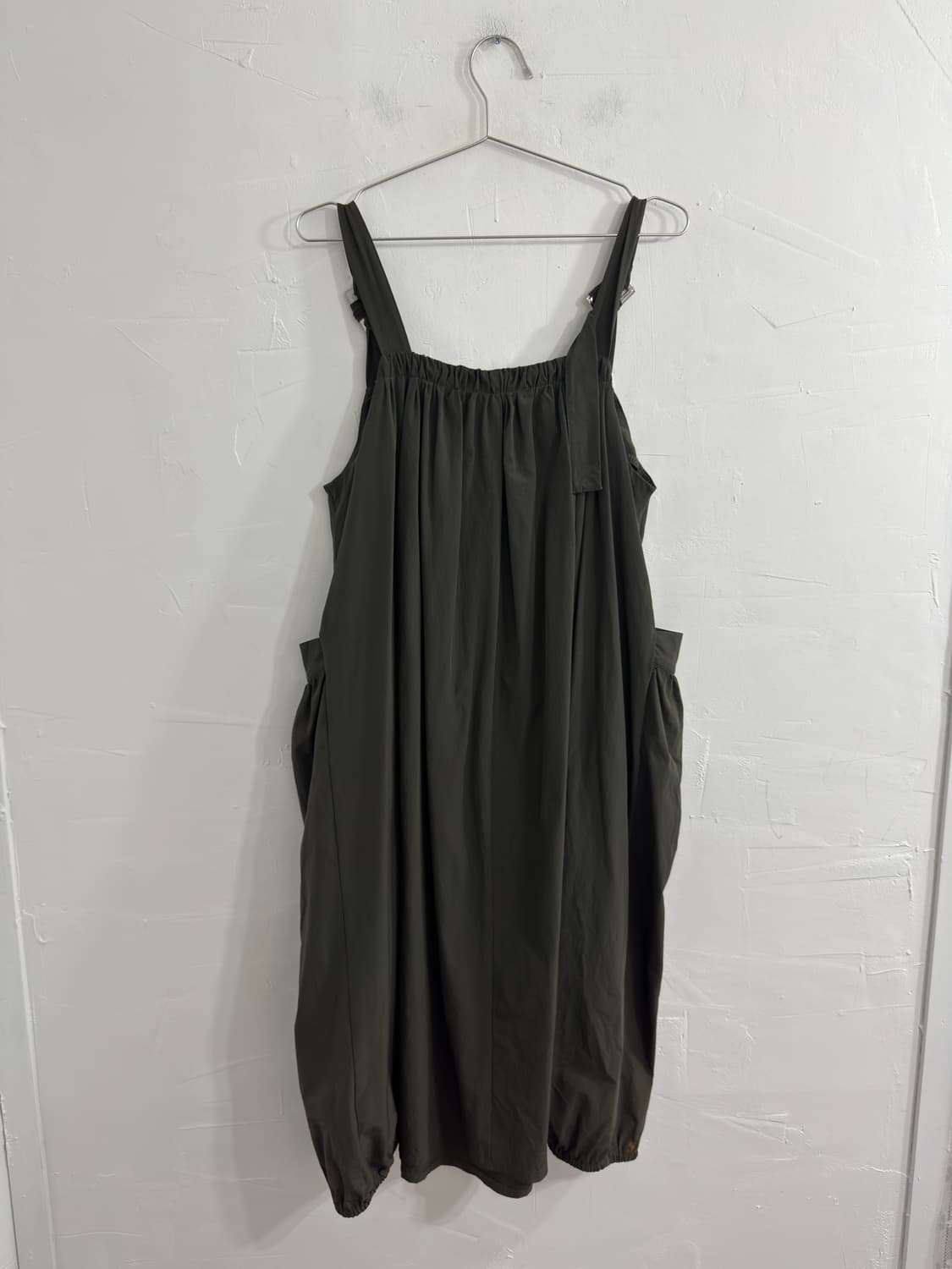 khaki overall onepiece 상품이미지3
