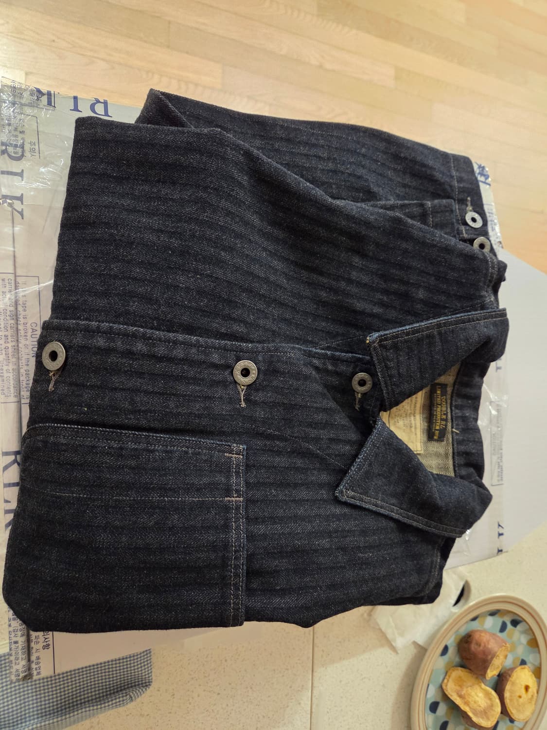 rrl 26SS 리미티드 에디션 인디고 헤링본 데님 필드 자켓 라지 상품이미지1