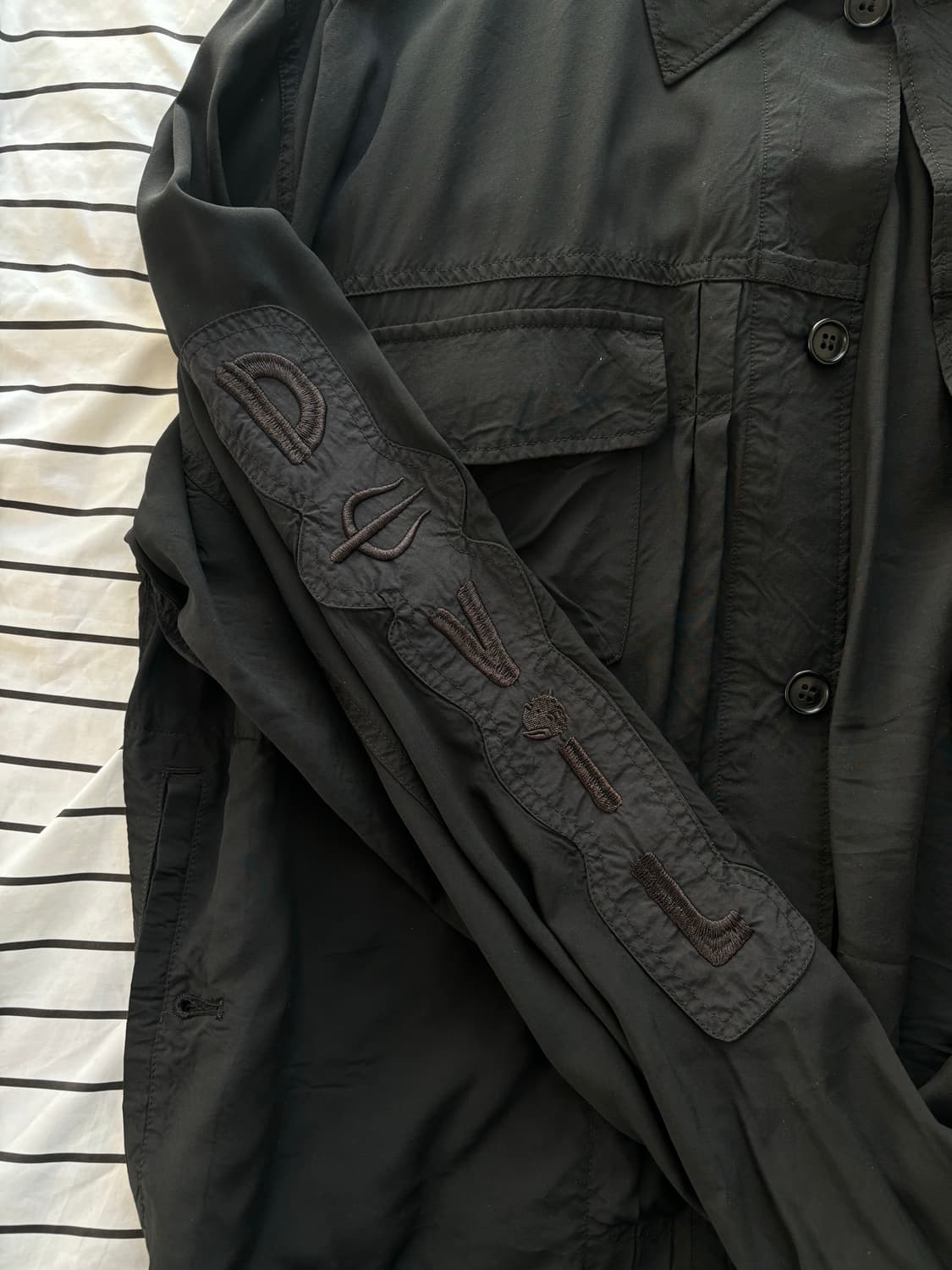 폴리테루 x 핫 스터프 레이온 트러커 블랙 상품이미지4