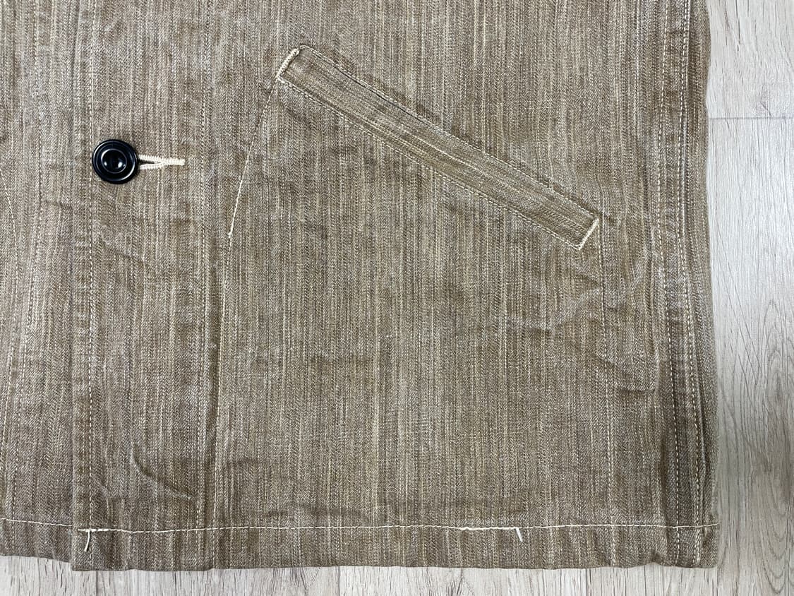 95~100) 슈가케인 베이지데님 커버올 자켓(RRL&LVC&폴로) 상품이미지6