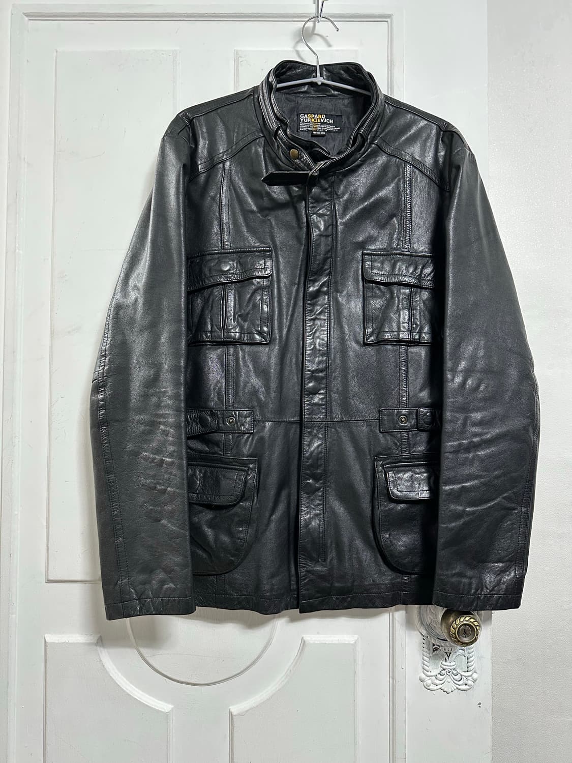 가스파드 유케비치 램스킨 디테일 자켓 상품이미지1