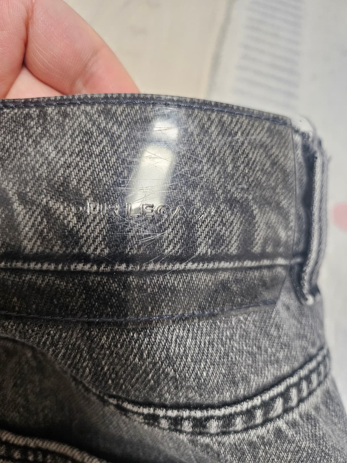 아워레가시 익스텐디드 써드컷 데님팬츠31 상품이미지6