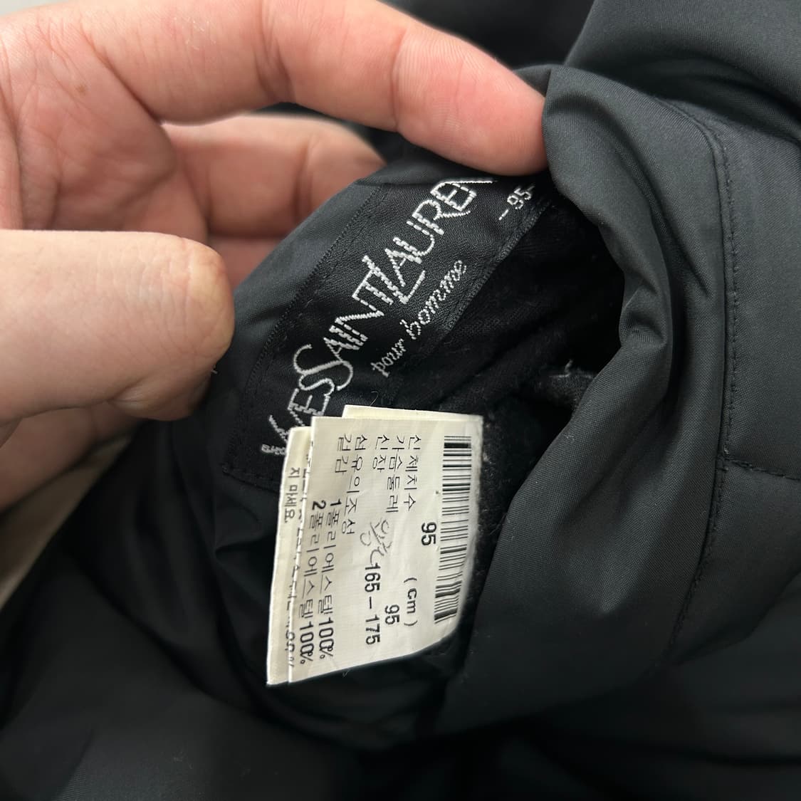 입생로랑 리버시블 구스다운 패딩(95) 상품이미지10