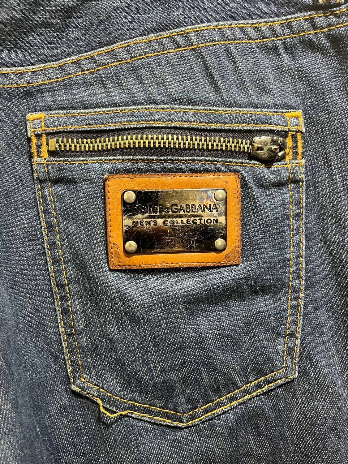 돌체앤 가바나 생지 데님팬츠 상품이미지4