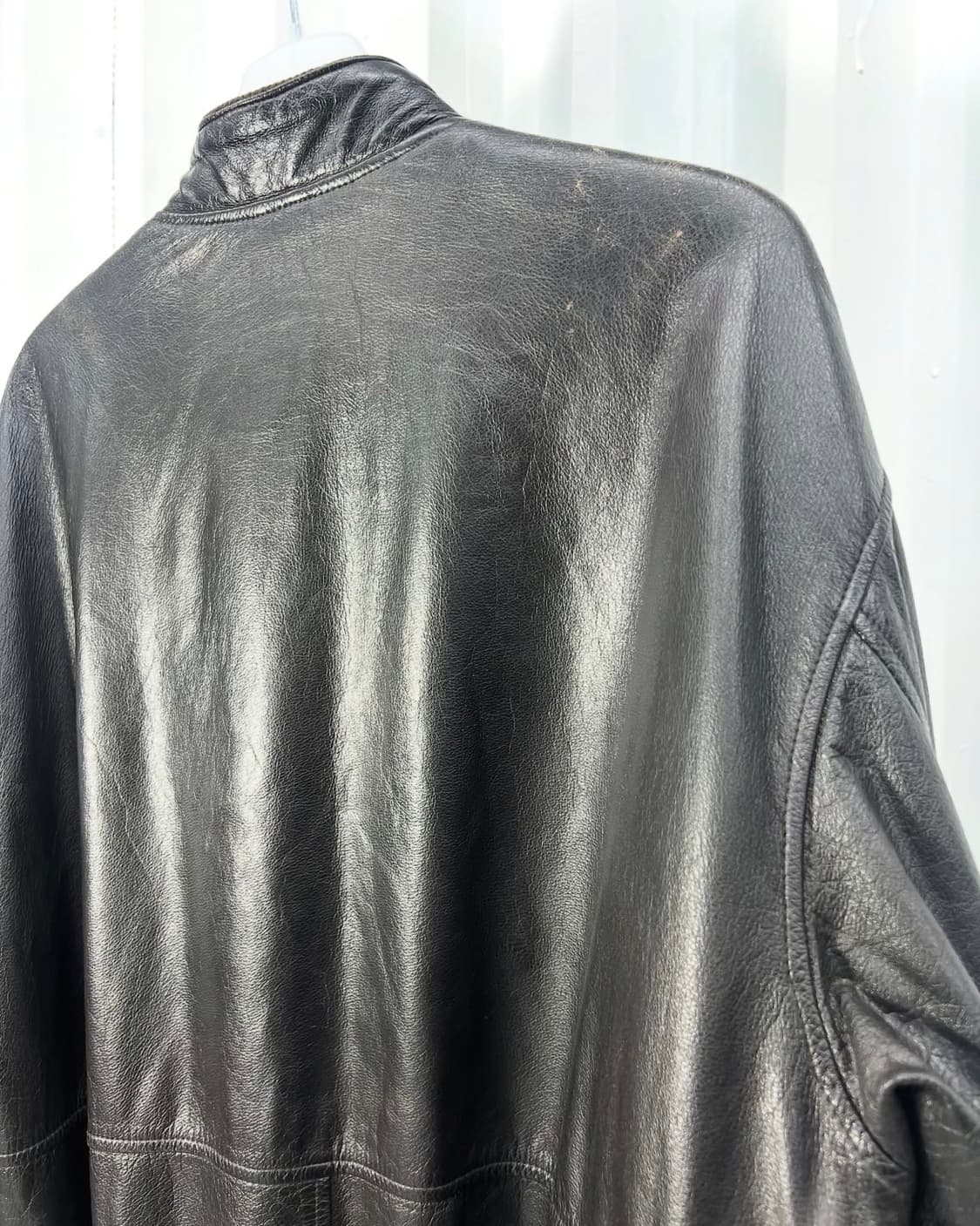 90s) Michiko Koshino cowhide bomber 상품이미지5