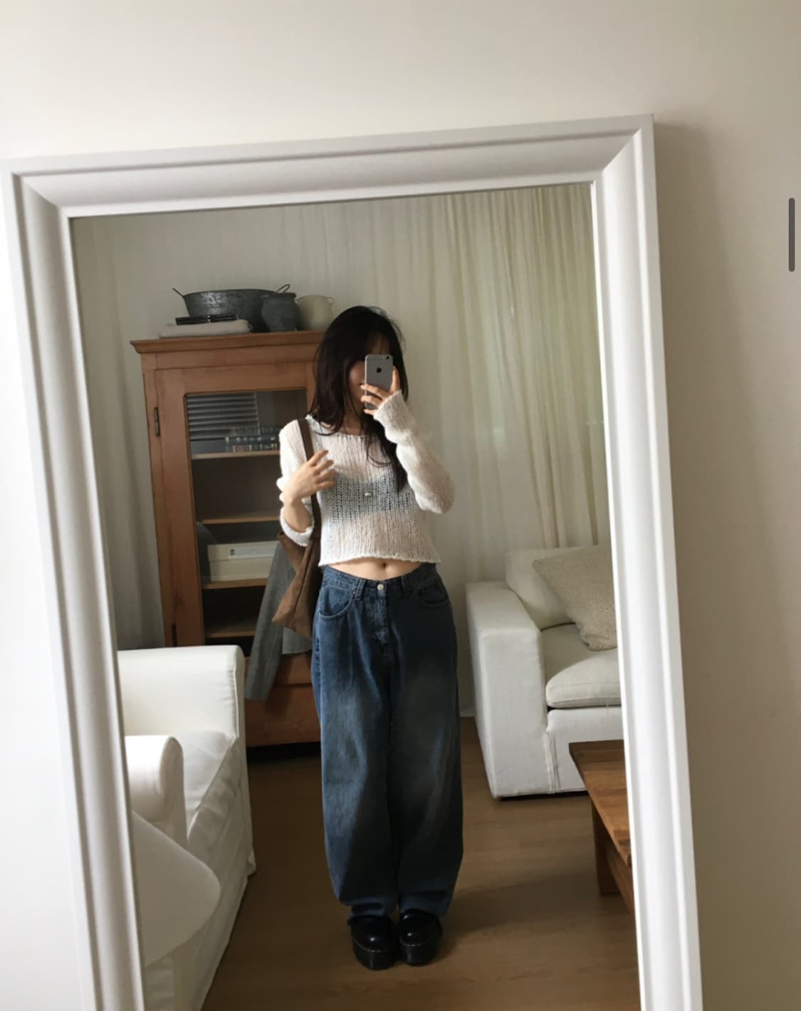 아워캐비넷 애니 스트라이프 팬츠 상품이미지3