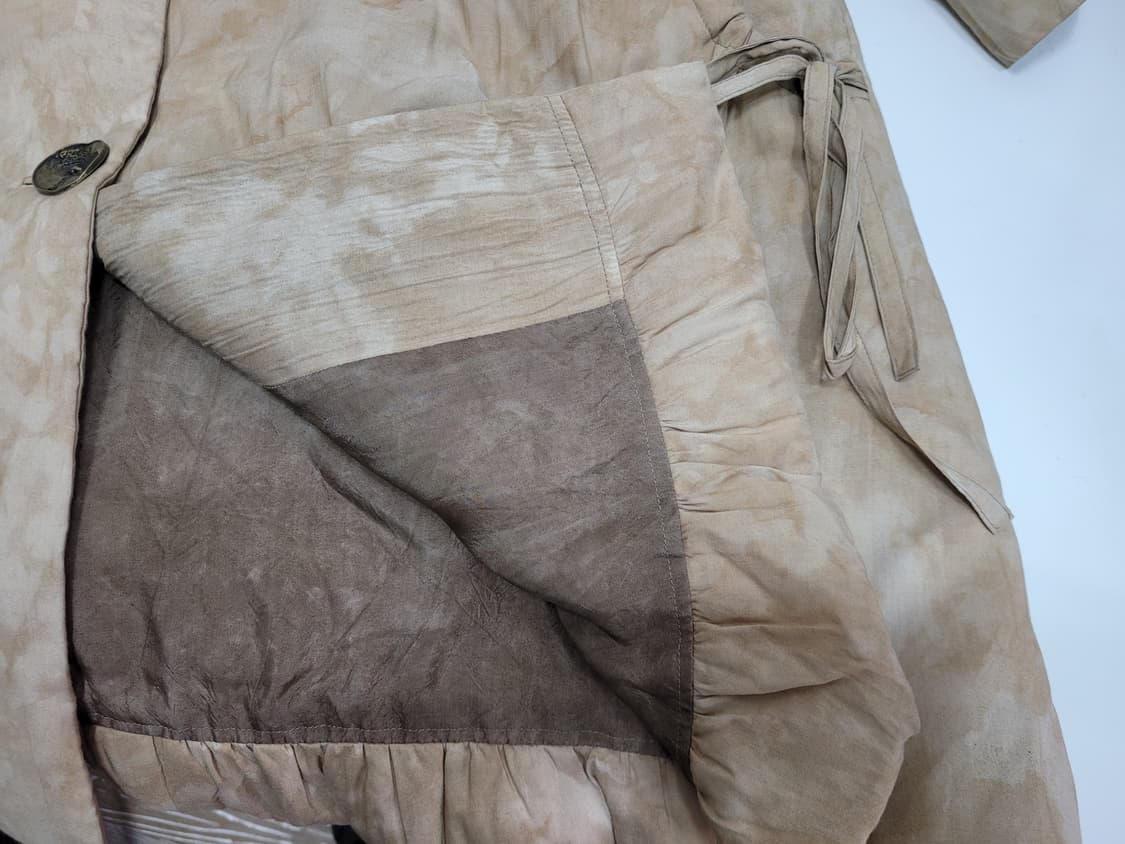 이진옥 천연염색공방 천연염색 자켓 코트 / 여 66 (91-96-160) 상품이미지6