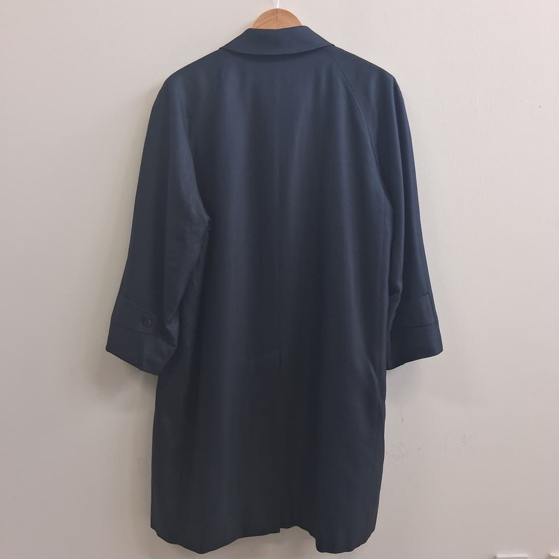 랑방 파리 일본정품 실크100% 울 라이너 탈부착 코트 상품이미지2