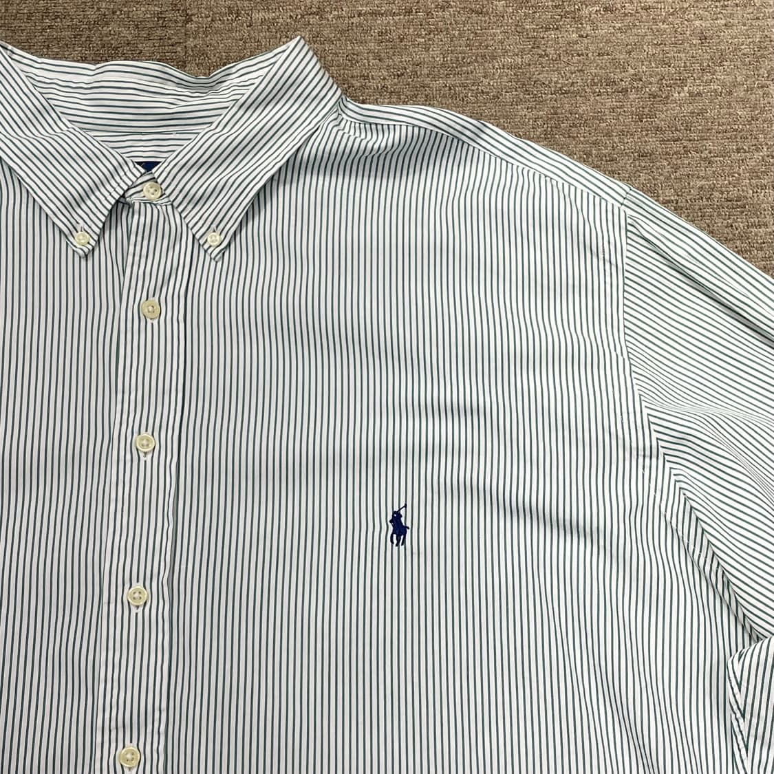 (4XL) POLO 폴로 랄프로렌 스트라이프 셔츠 상품이미지3