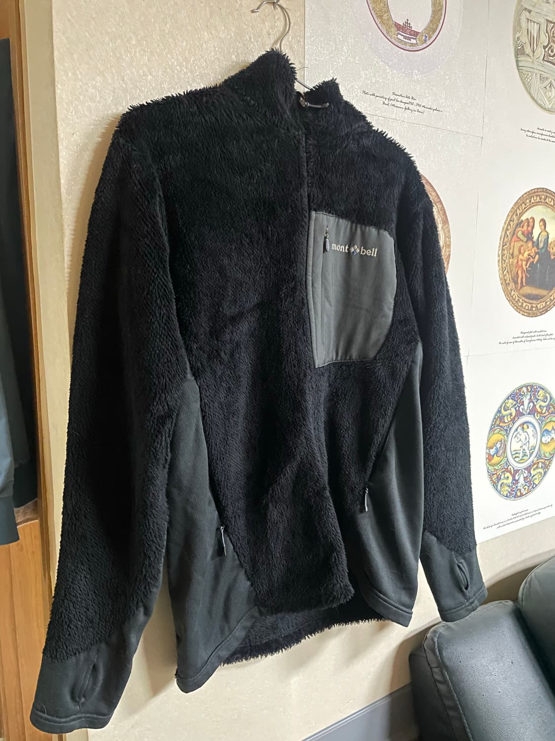 몽벨 플리스 자켓 블랙 상품이미지1