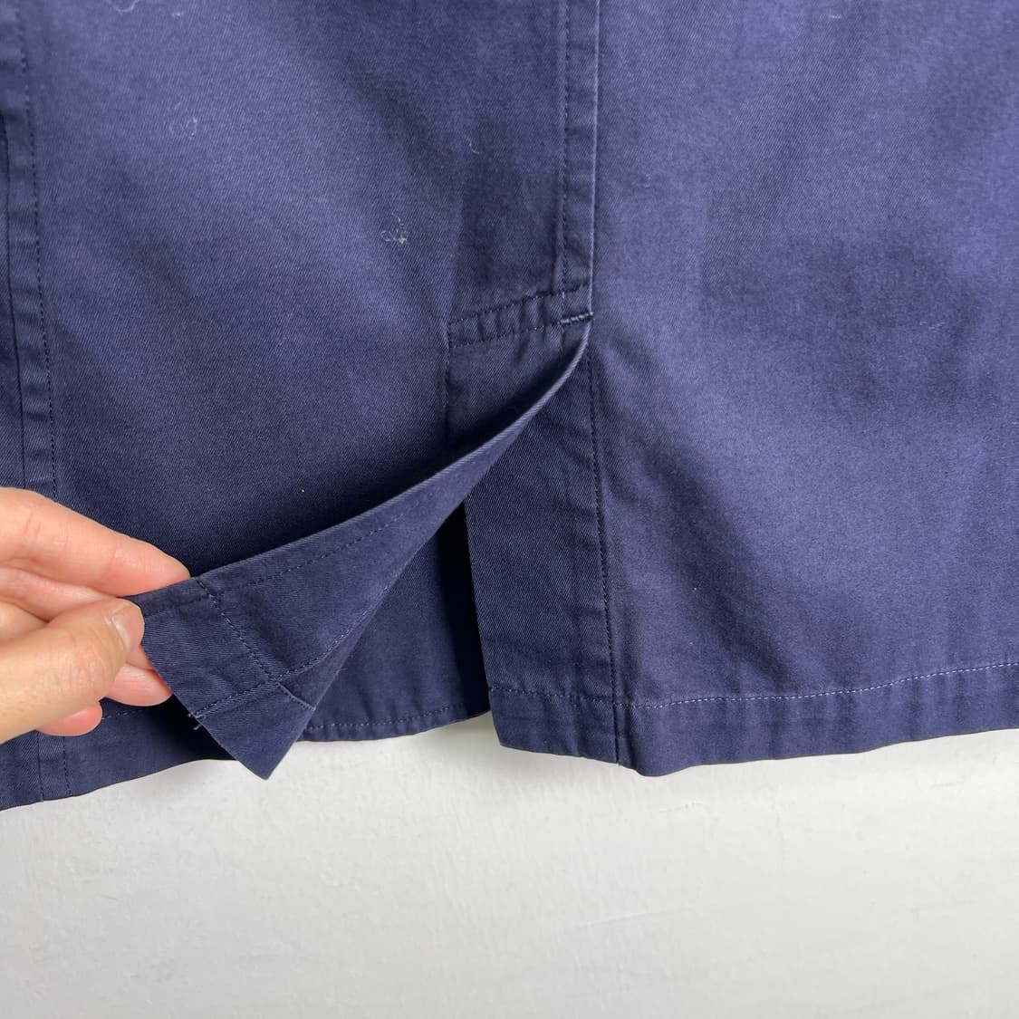 이세이미야케 네이비 코튼 자켓  상품이미지6