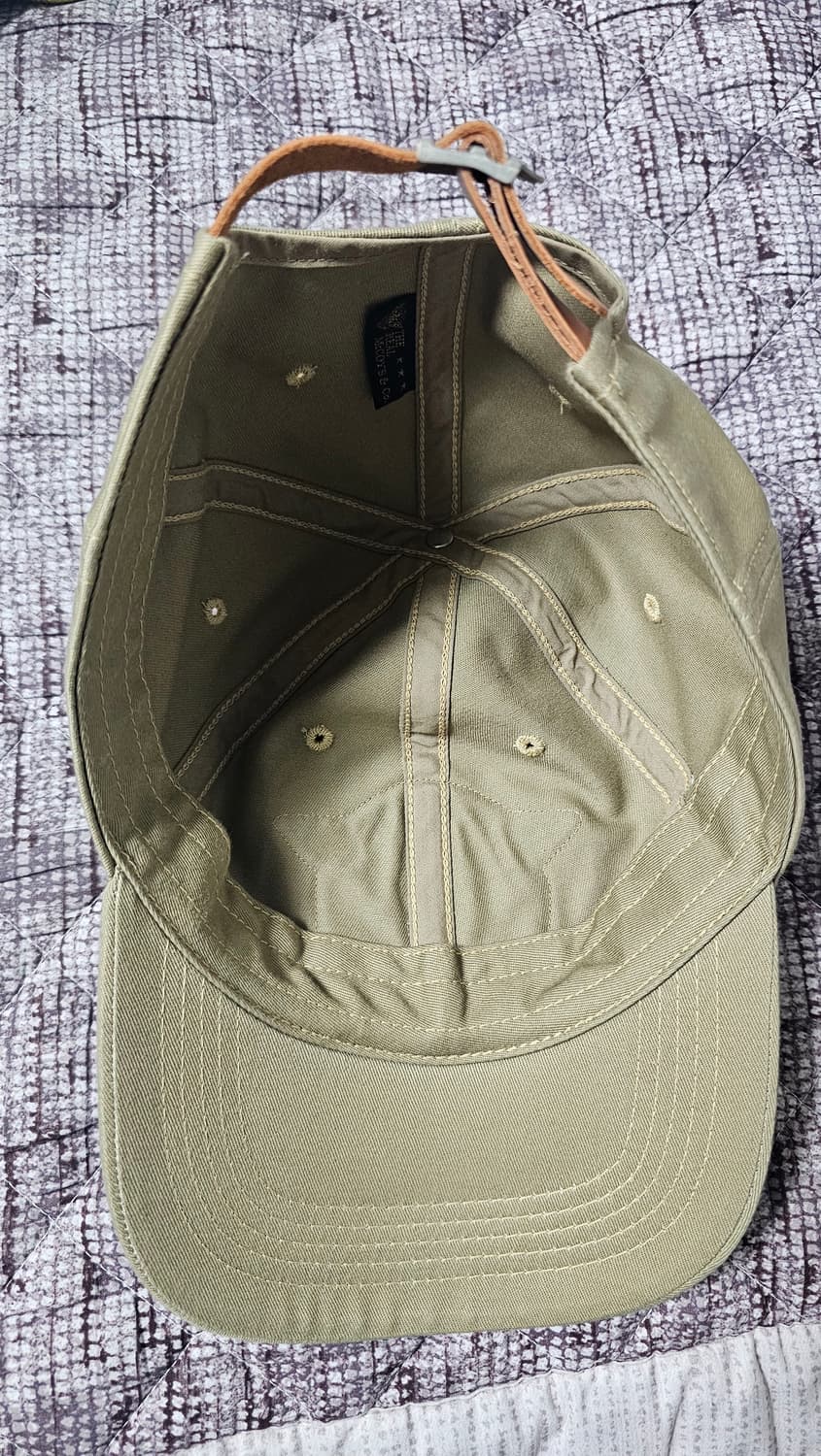 리얼맥코이 로고 볼캡 카키 판매 상품이미지2