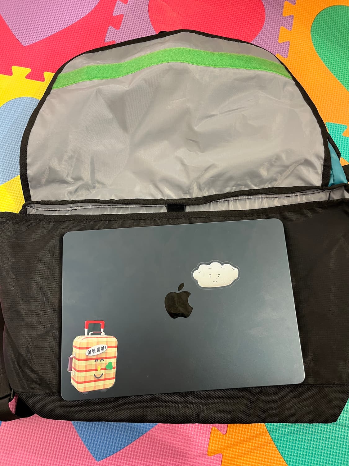 아디다스 별패턴 케로로깔 크로스백 🐸 상품이미지5