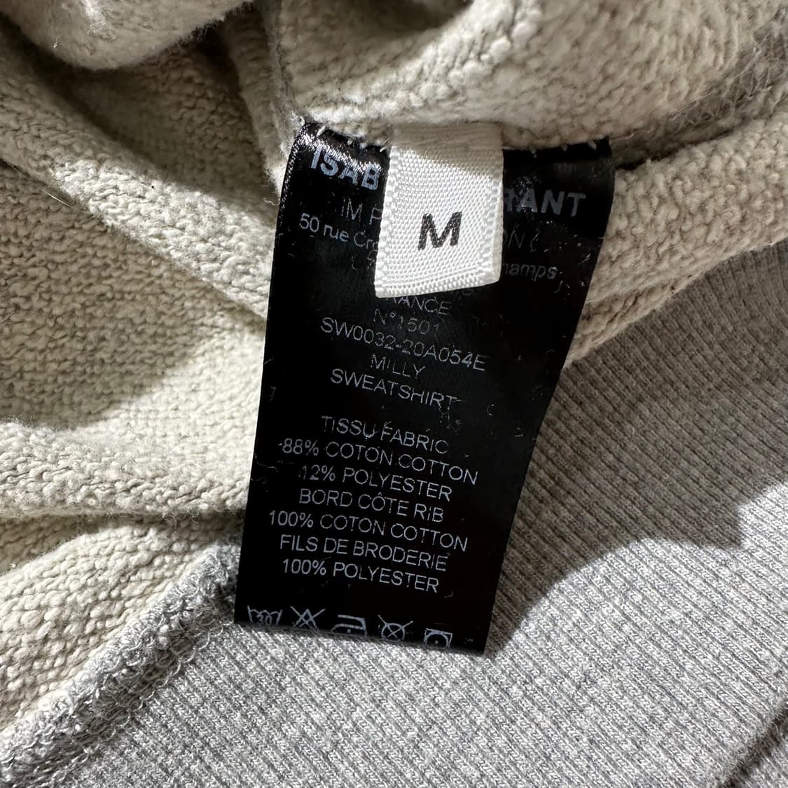 이자벨마랑 밀리 빅로고 맨투맨 상품이미지6