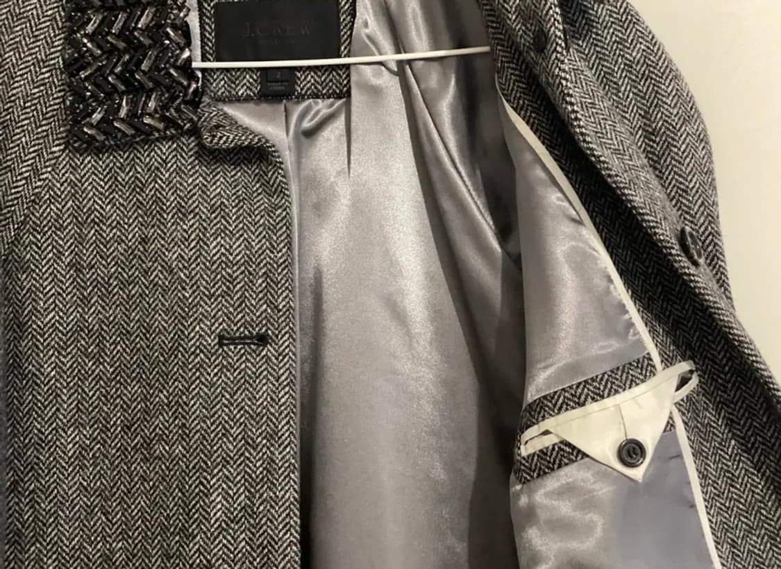 제이크루(J.Crew) 해링본 울 코트 상품이미지4