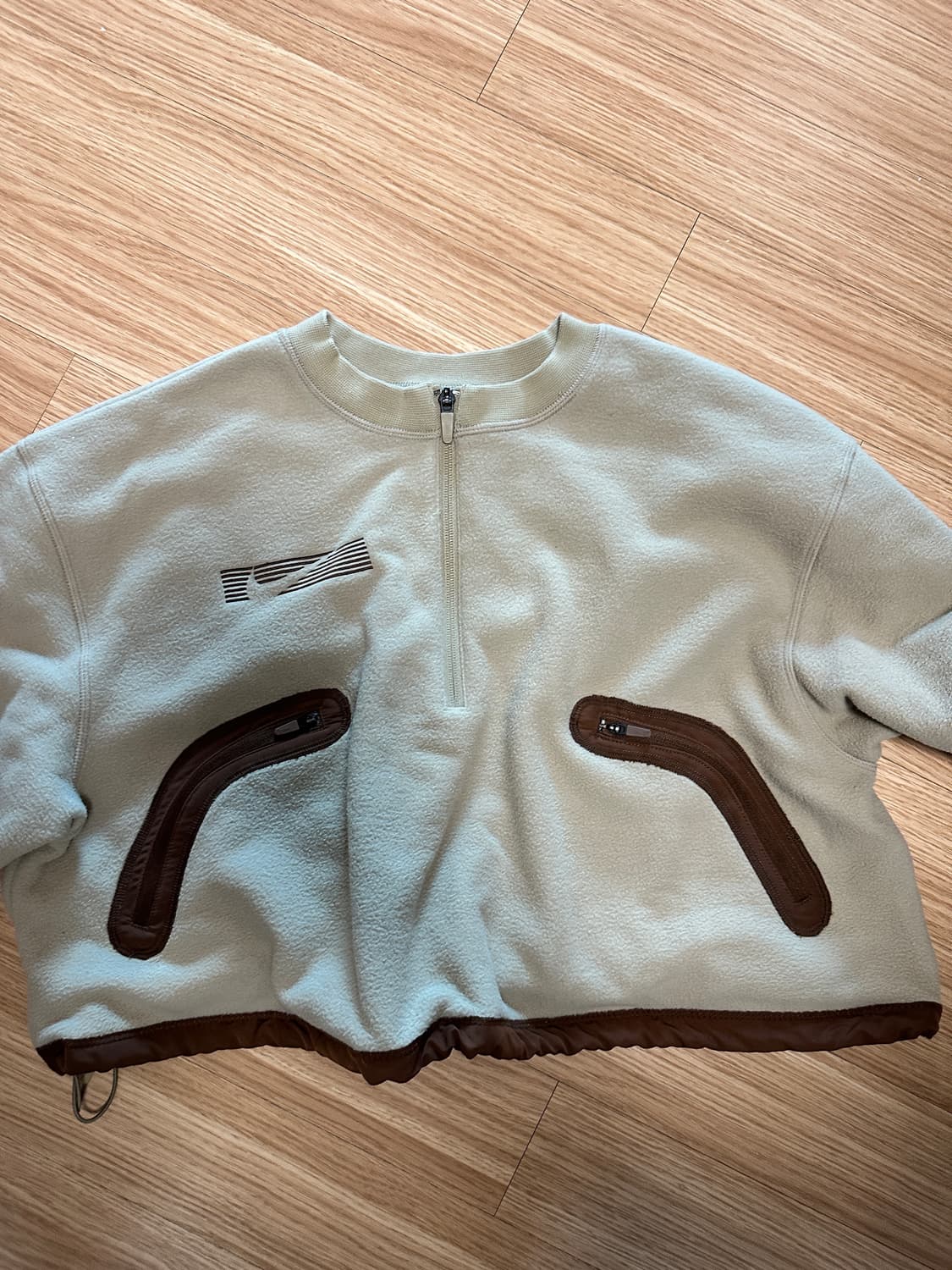 (W) 나이키 x 트래비스 스캇 NRG BH 풀오버 크루 카키 상품이미지3