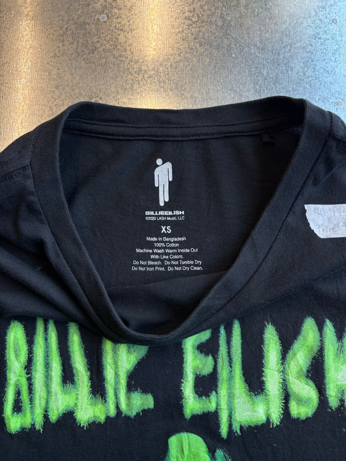 빌리 아일리시 공식 머천 상품이미지3