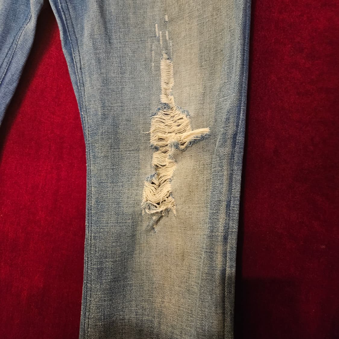 디젤(DIESEL) 자티니 데미지 데님 팬츠 32 size 상품이미지4
