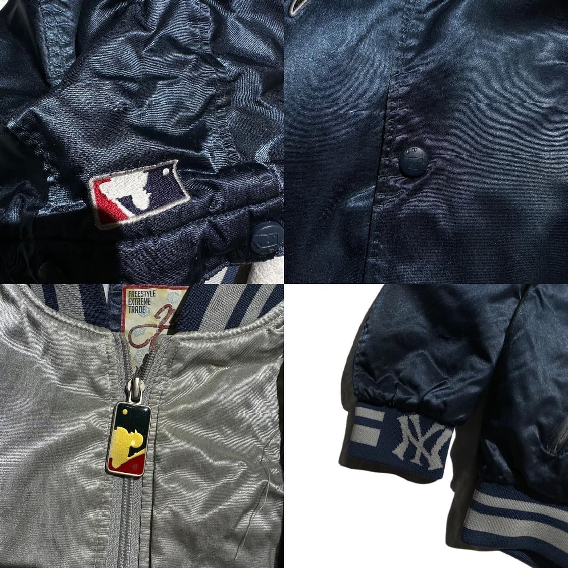 뉴욕 양키즈 후드 바시티 자켓 상품이미지6