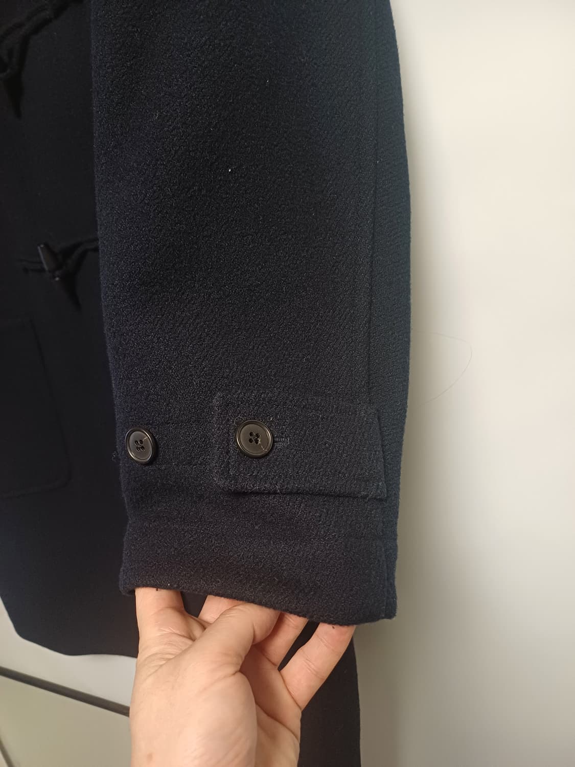 [희귀 XL] 유니클로 +J 디자인 울 블렌드 오버사이즈 더플 코트 상품이미지3