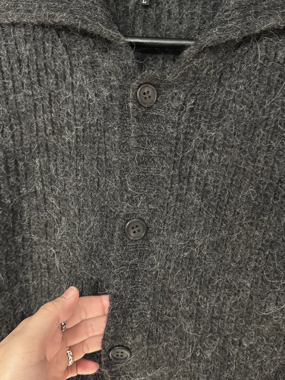 폴스미스 버튼업 울 니트가디건  상품이미지4