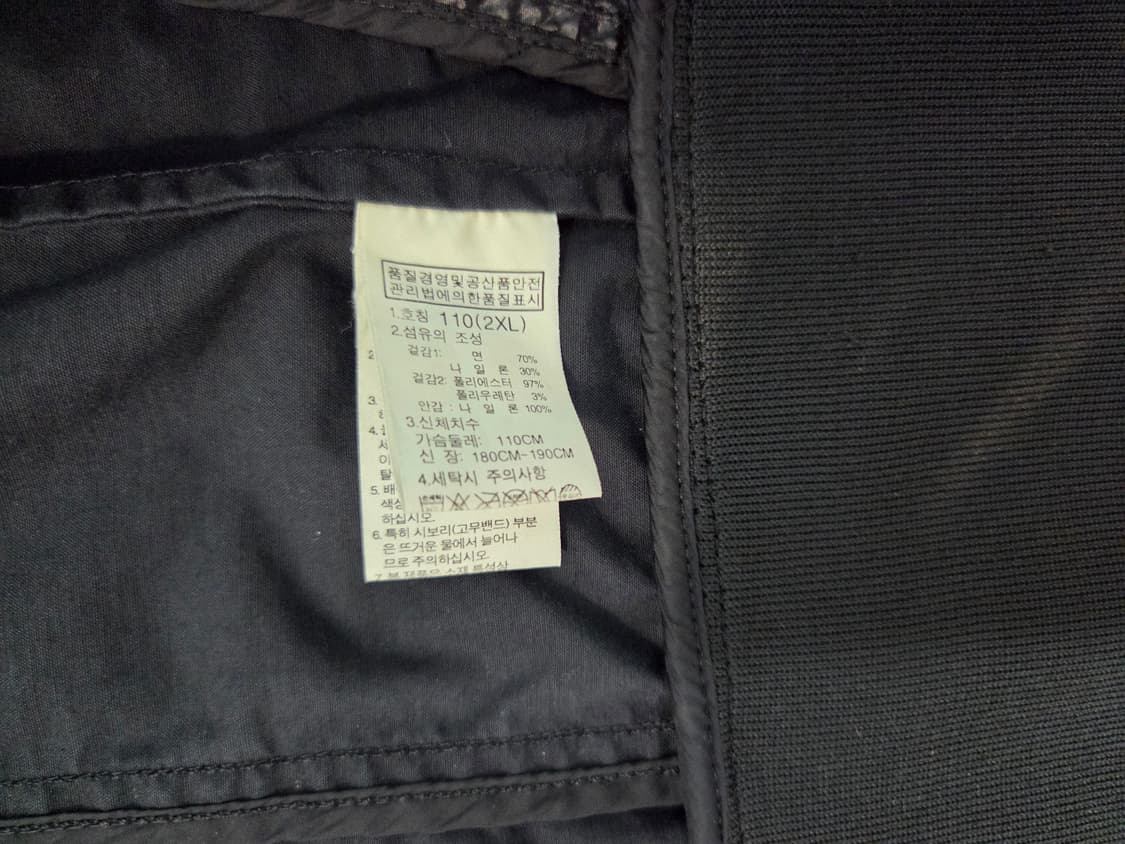 노스페이스 블랙 코팅 블루종 자켓 상품이미지8