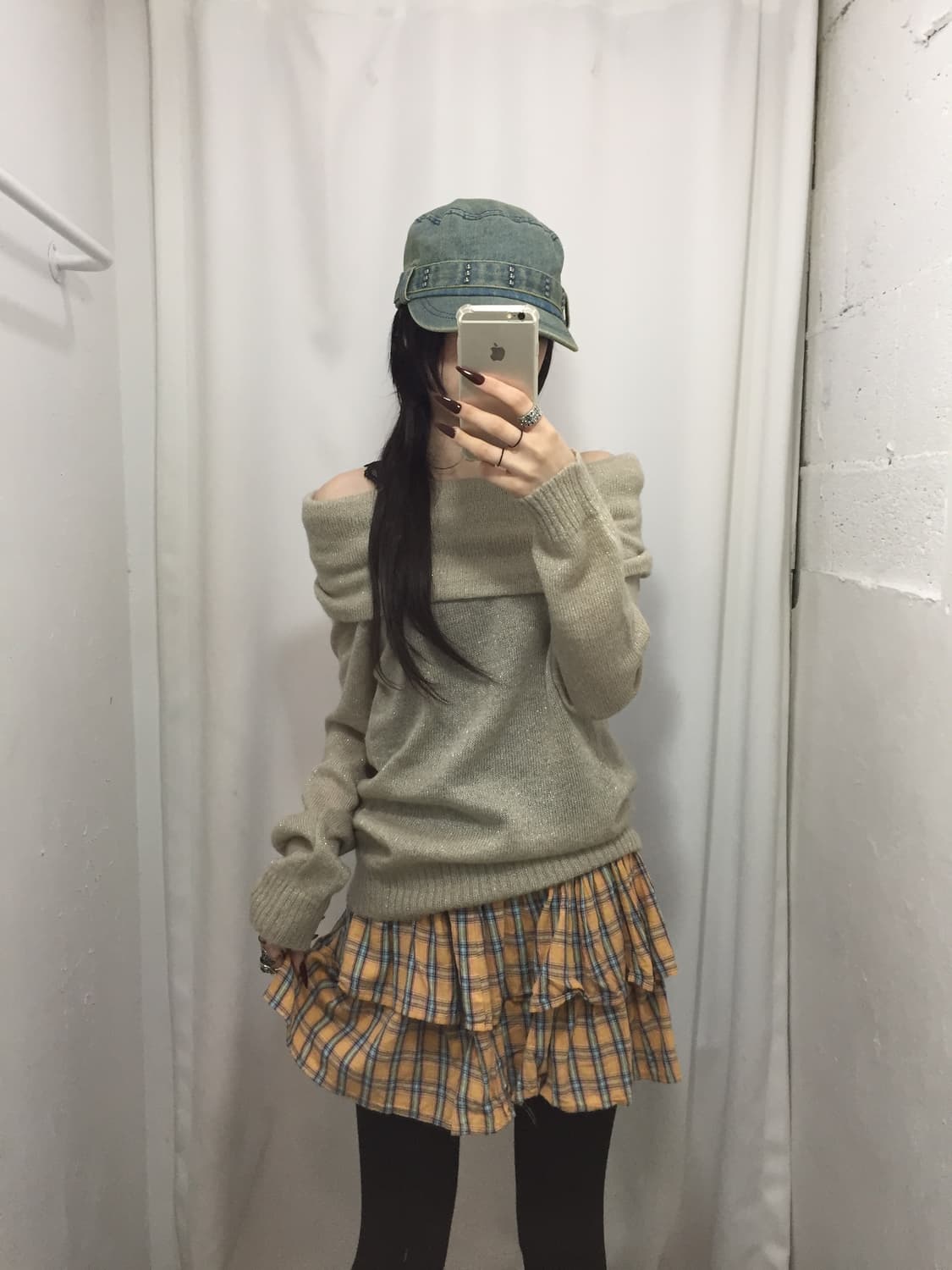 체크 우사기 코디 💚 상품이미지5