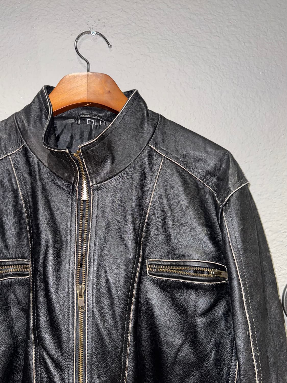 빈티지 가죽자켓 상품이미지4