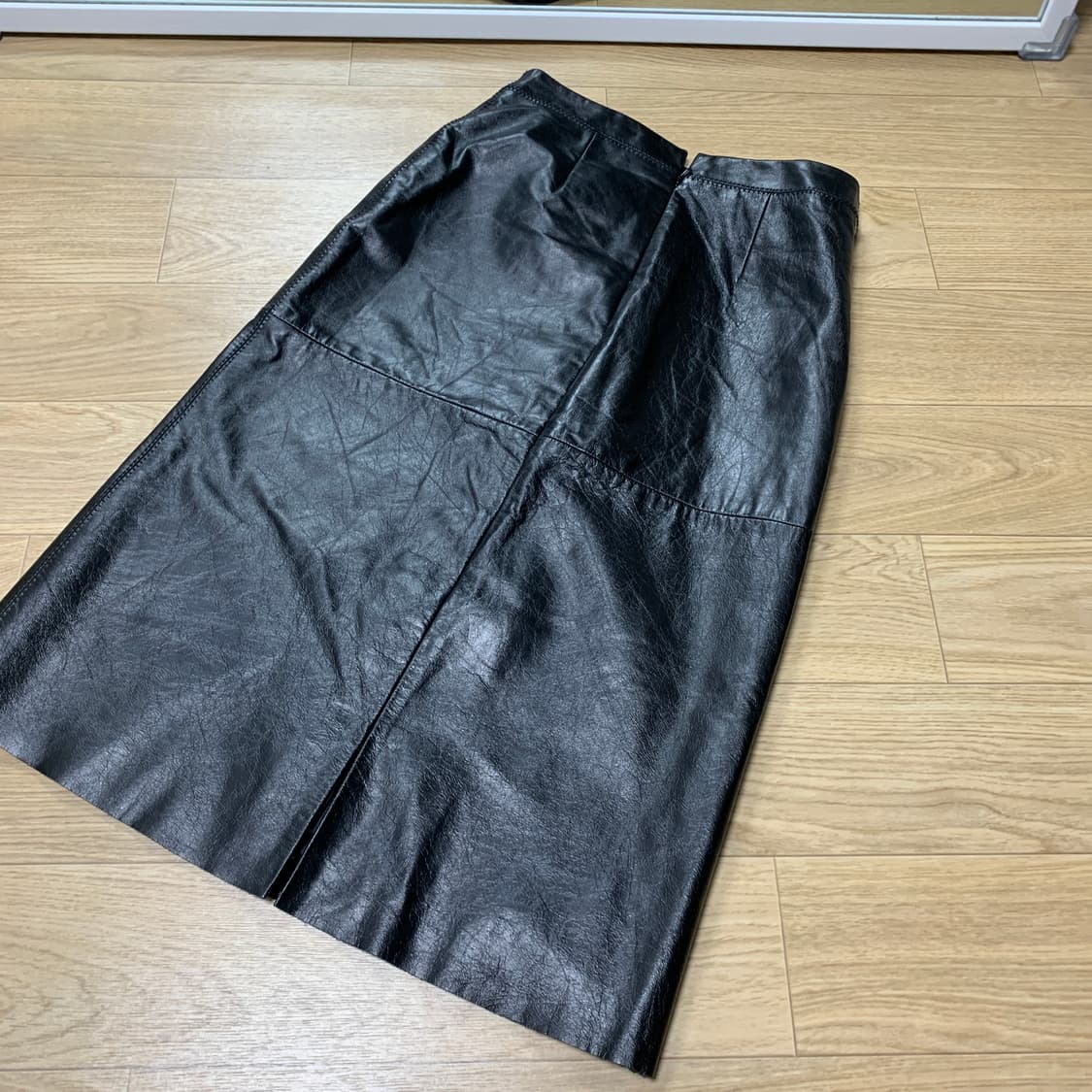 25)Gap 갭 소가죽 스커트 상품이미지1