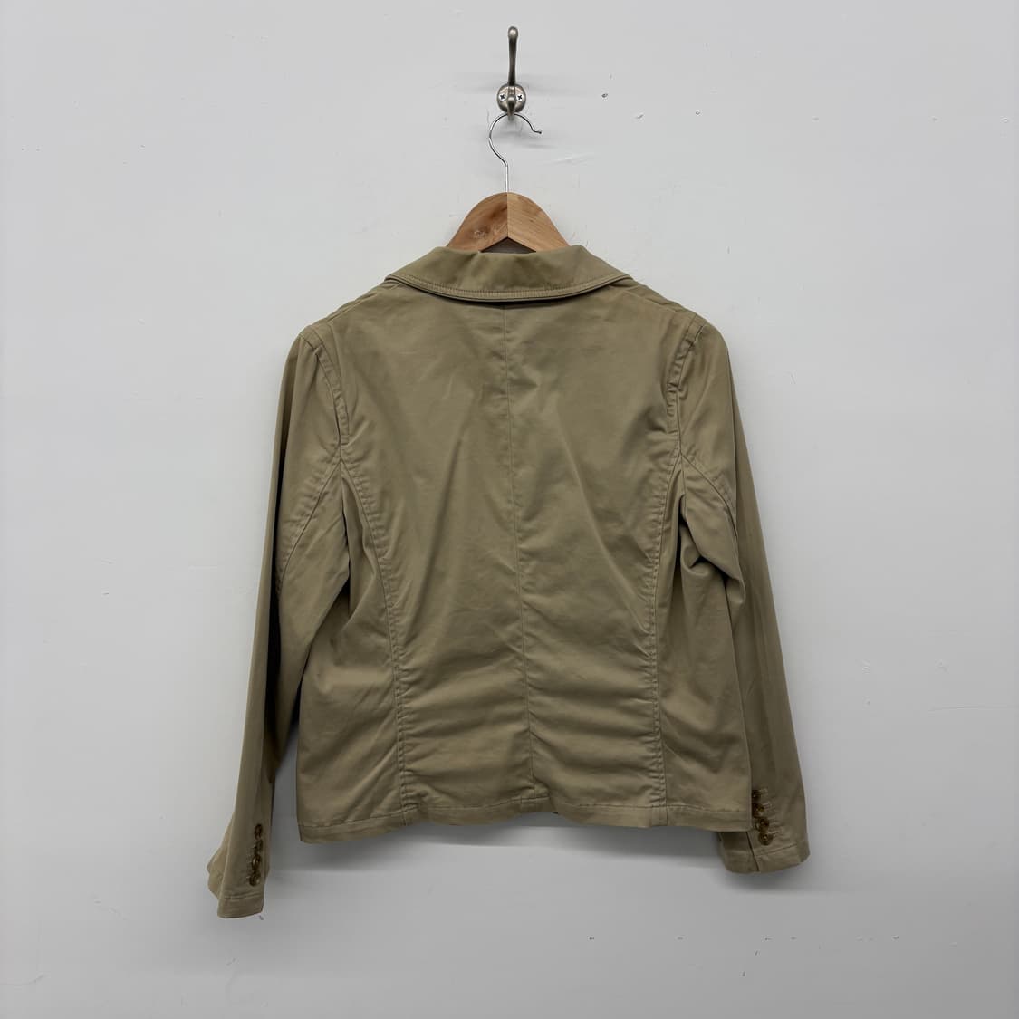 에디바우어 베이지 면 자켓 여성 S 상품이미지5