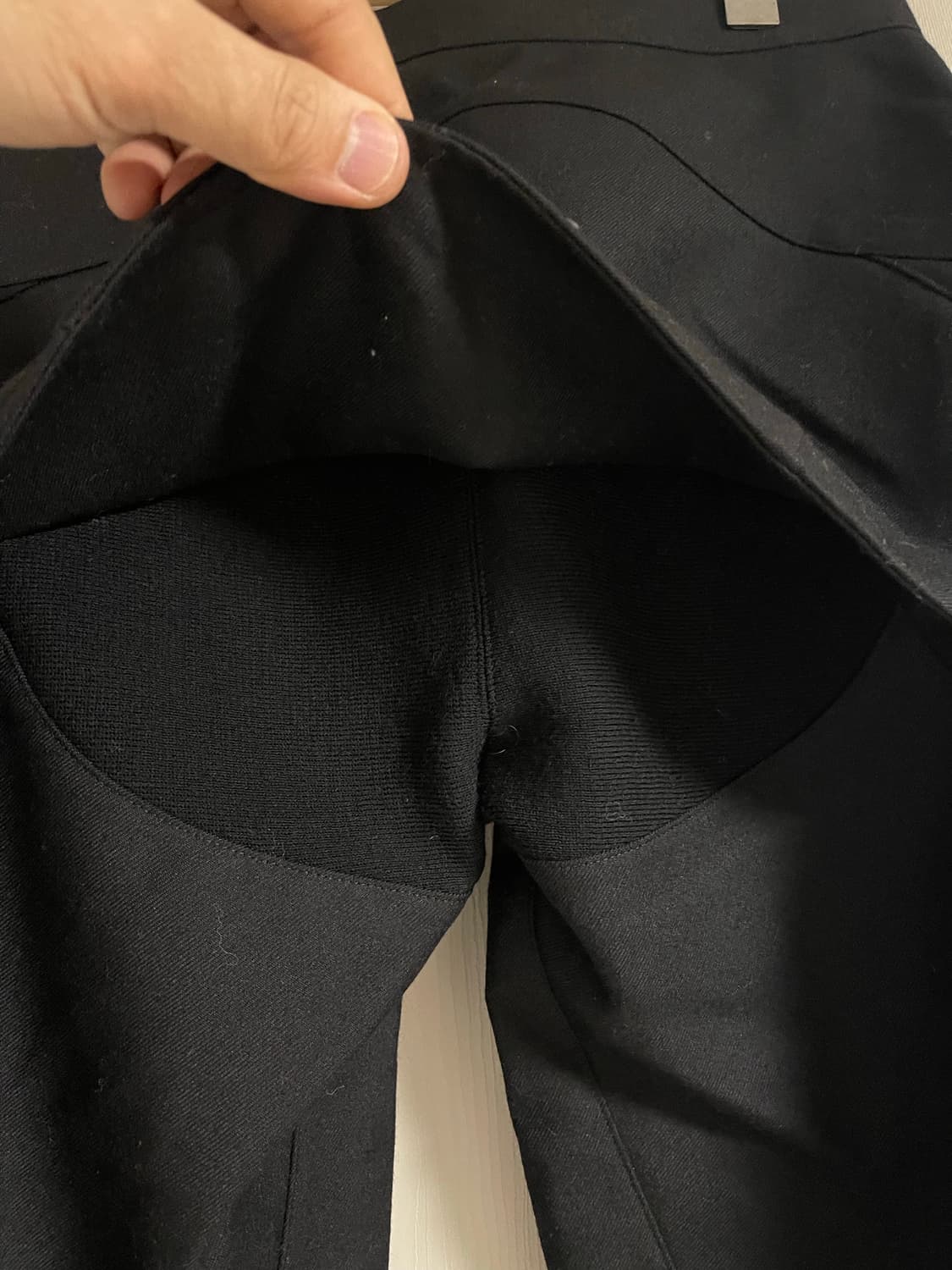 꼼데가르송 준야 와타나베 여성 지퍼 디테일 울 팬츠 S 상품이미지7