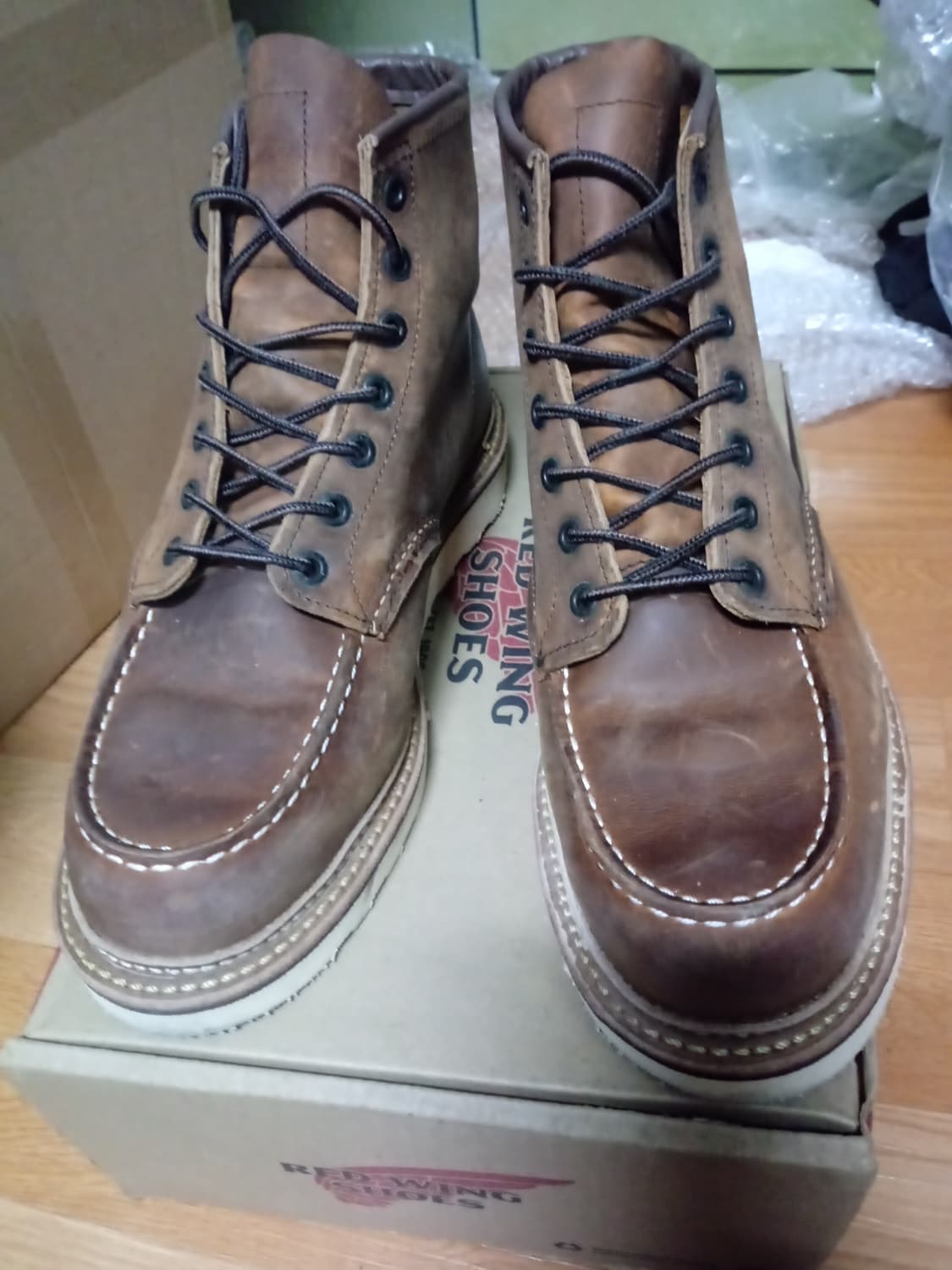 레드윙 목토 1907 (265D) 카퍼 러프앤터프 상품이미지2