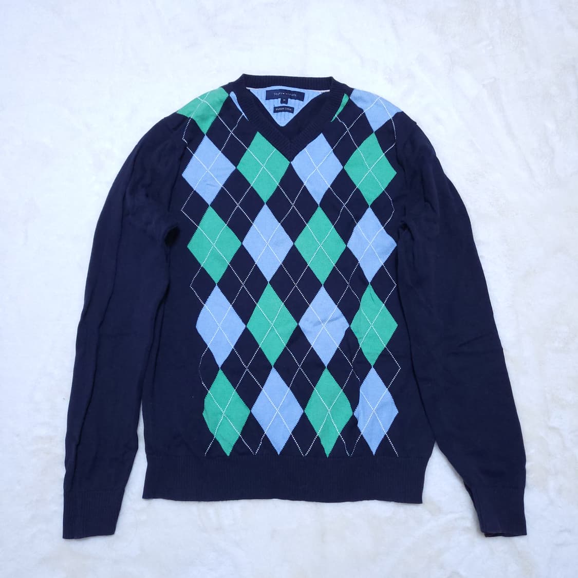 타미힐피거 남성 니트 M 0302 뽀샤샤 상품이미지1