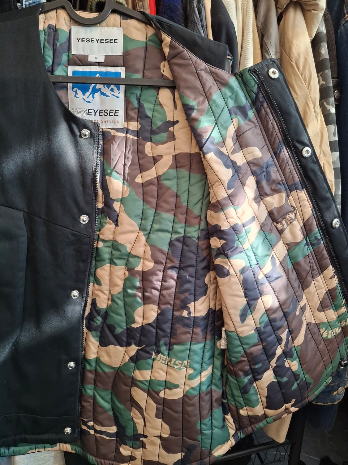 (마지막특가) 예스아이씨 카모 베스트 m 상품이미지2