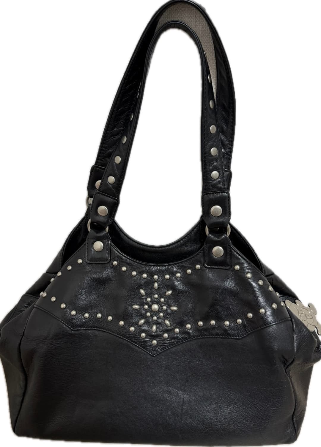 히스테릭글래머 빈티지 스터드 레더백  상품이미지1