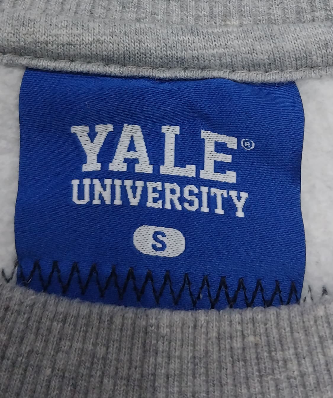 예일대학교 YALE 그레이 맨투맨 티셔츠 S 상품이미지2