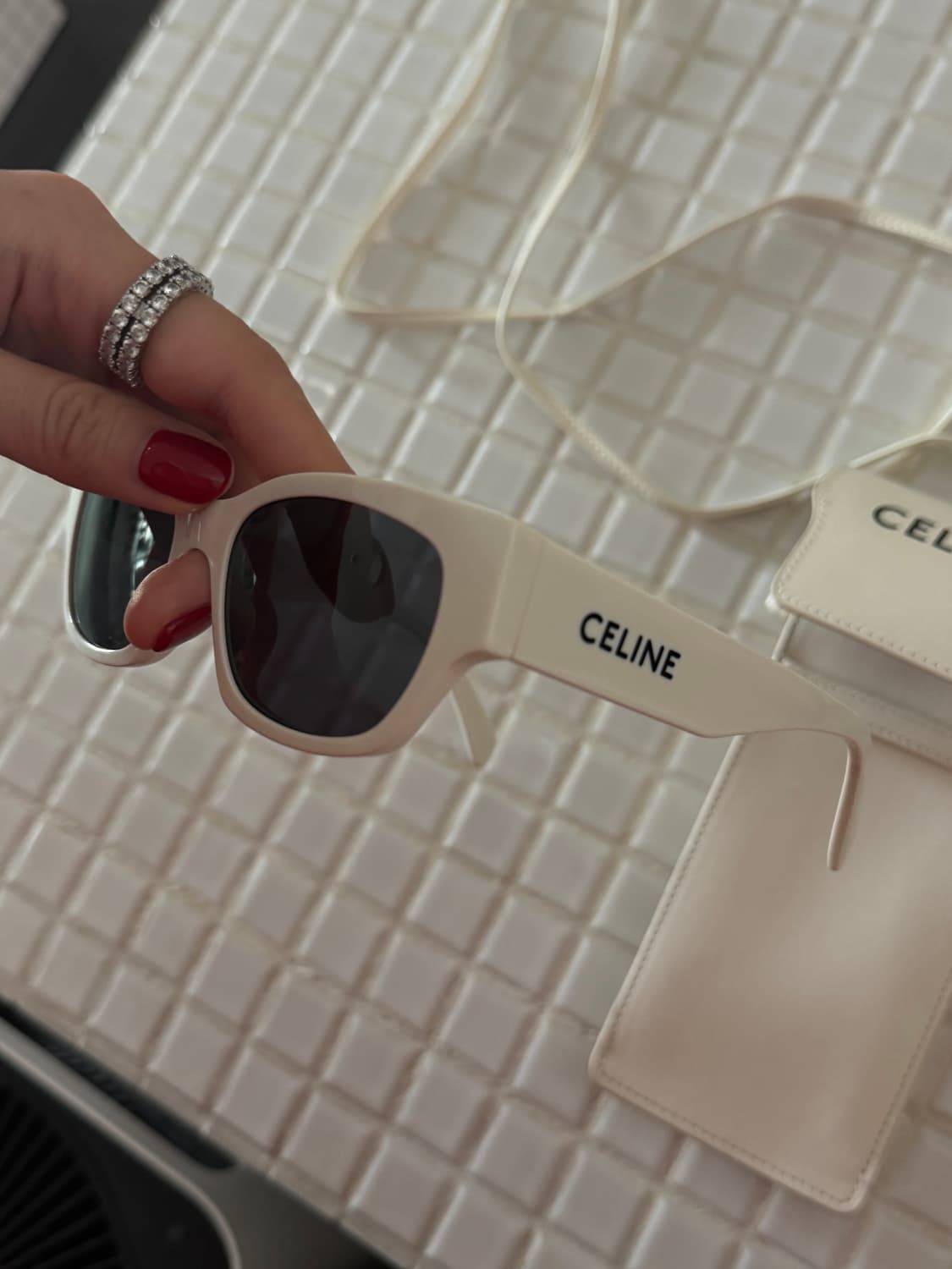 celine 셀린 선글라스 화이트 상품이미지7