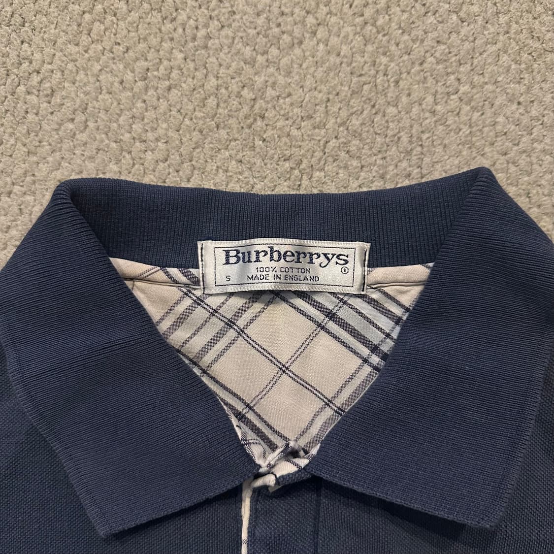 90s 버버리 (Burberrys) 피케 티셔츠  상품이미지3