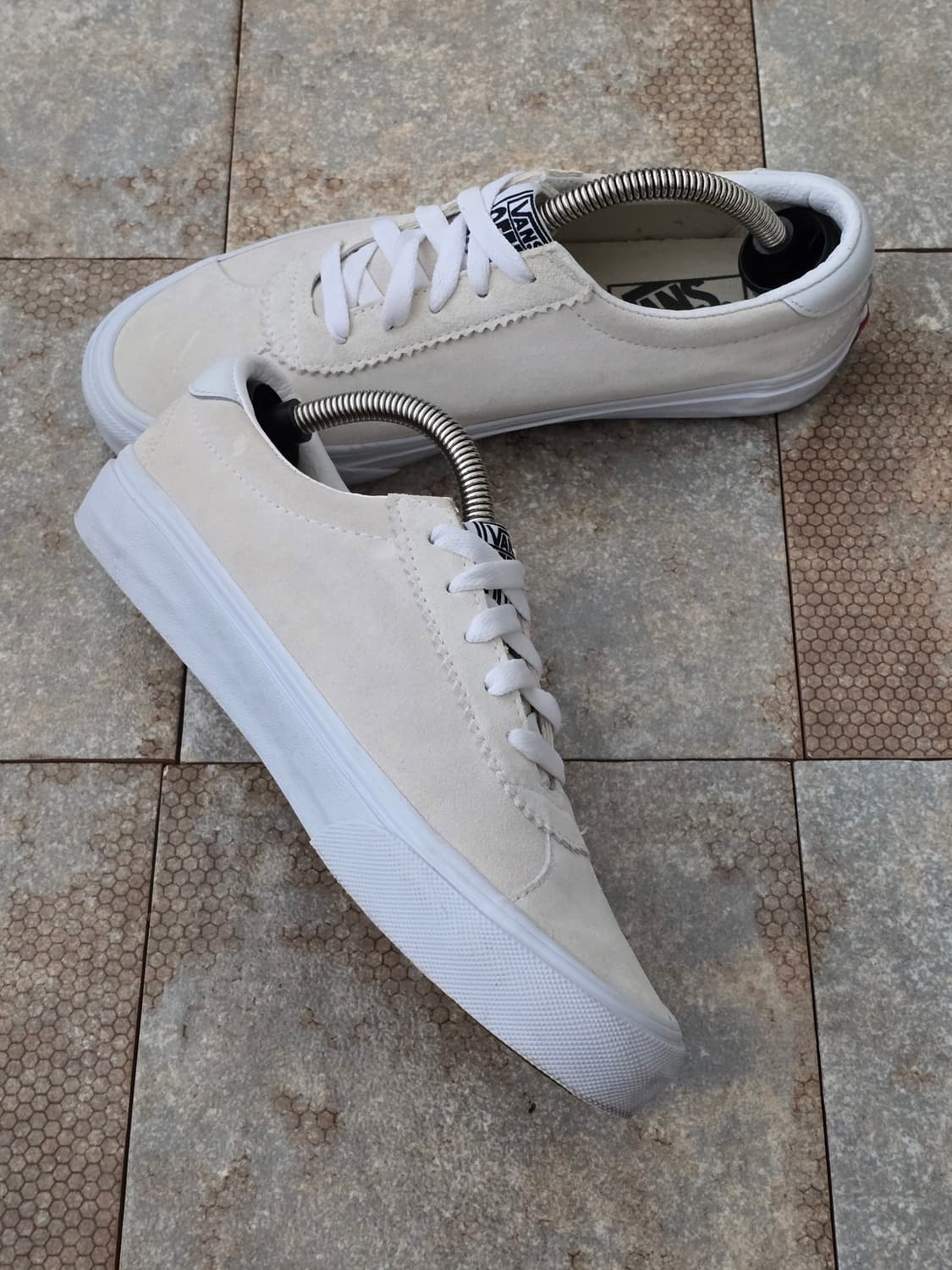 (245)반스 스포츠 스웨이드 마쉬멜로우 그린 상품이미지4