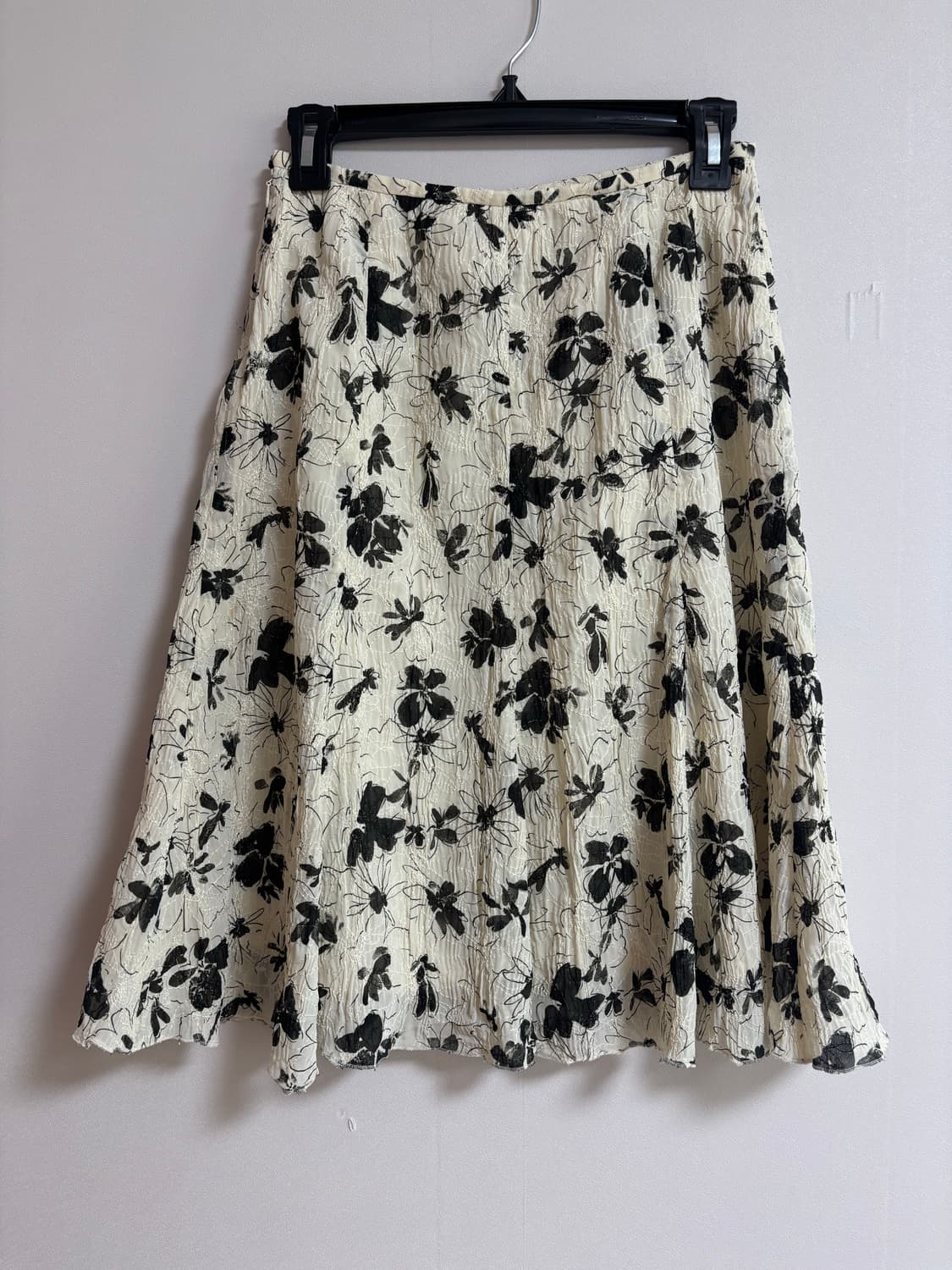 빈티지) 플라워 미디스커트  상품이미지1