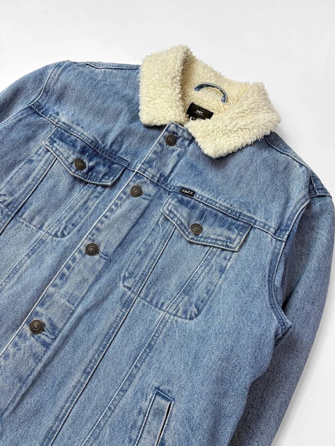 오베이 OBEY 오프 더 체인 데님 트러커 자켓 PN5449 상품이미지5