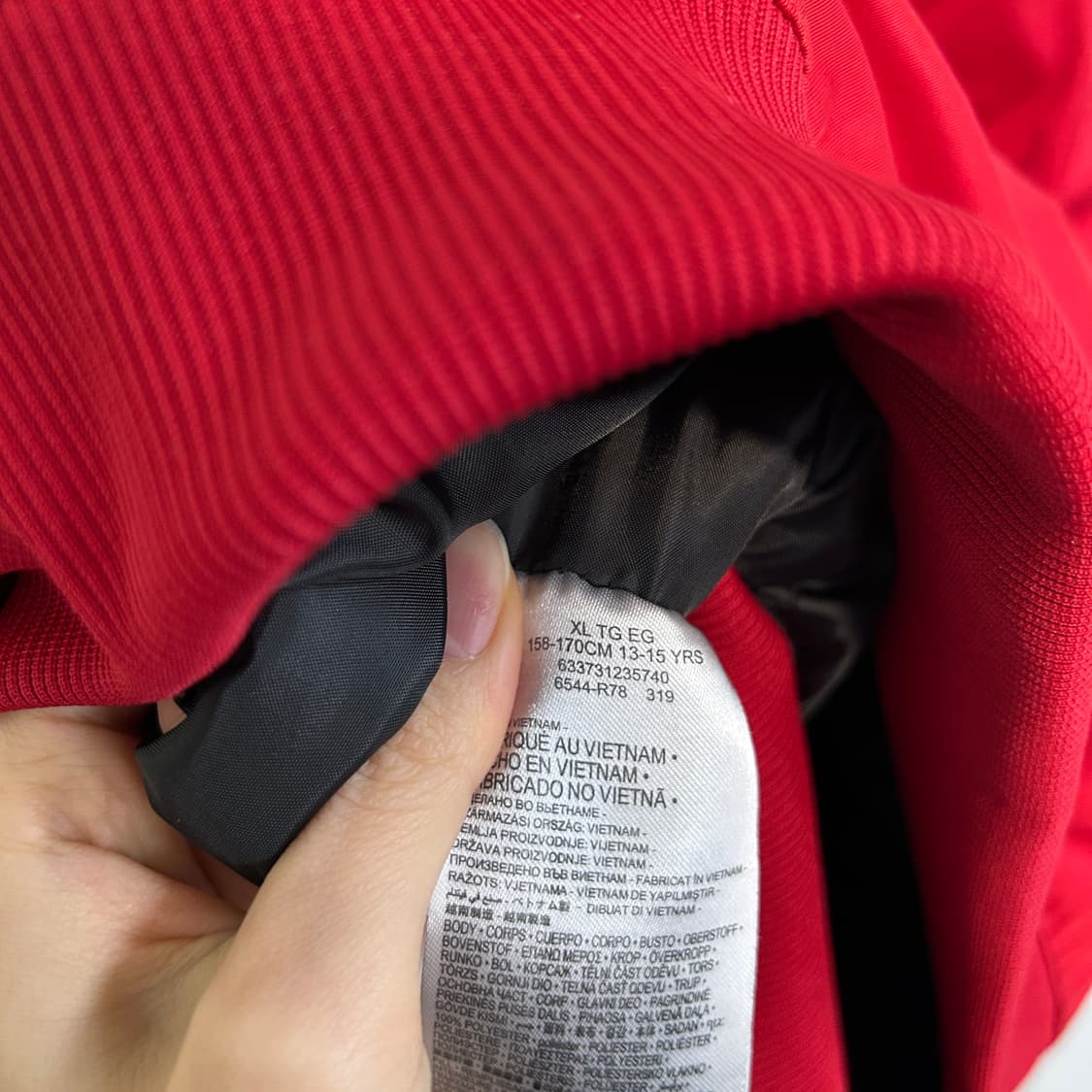 나이키 조던 키즈 후드 봄버 재킷 165 13-15 상품이미지4