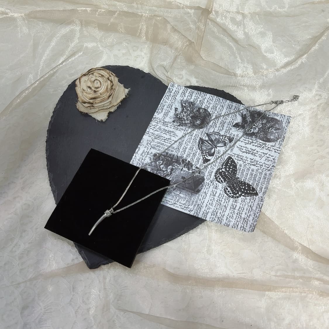 빈티지 마테 치아 쿠바체인 목걸이 상품이미지2