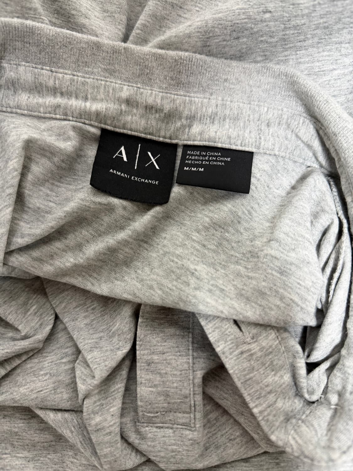 아르마니 익스체인지 코튼 피케 폴로 셔츠 상품이미지4