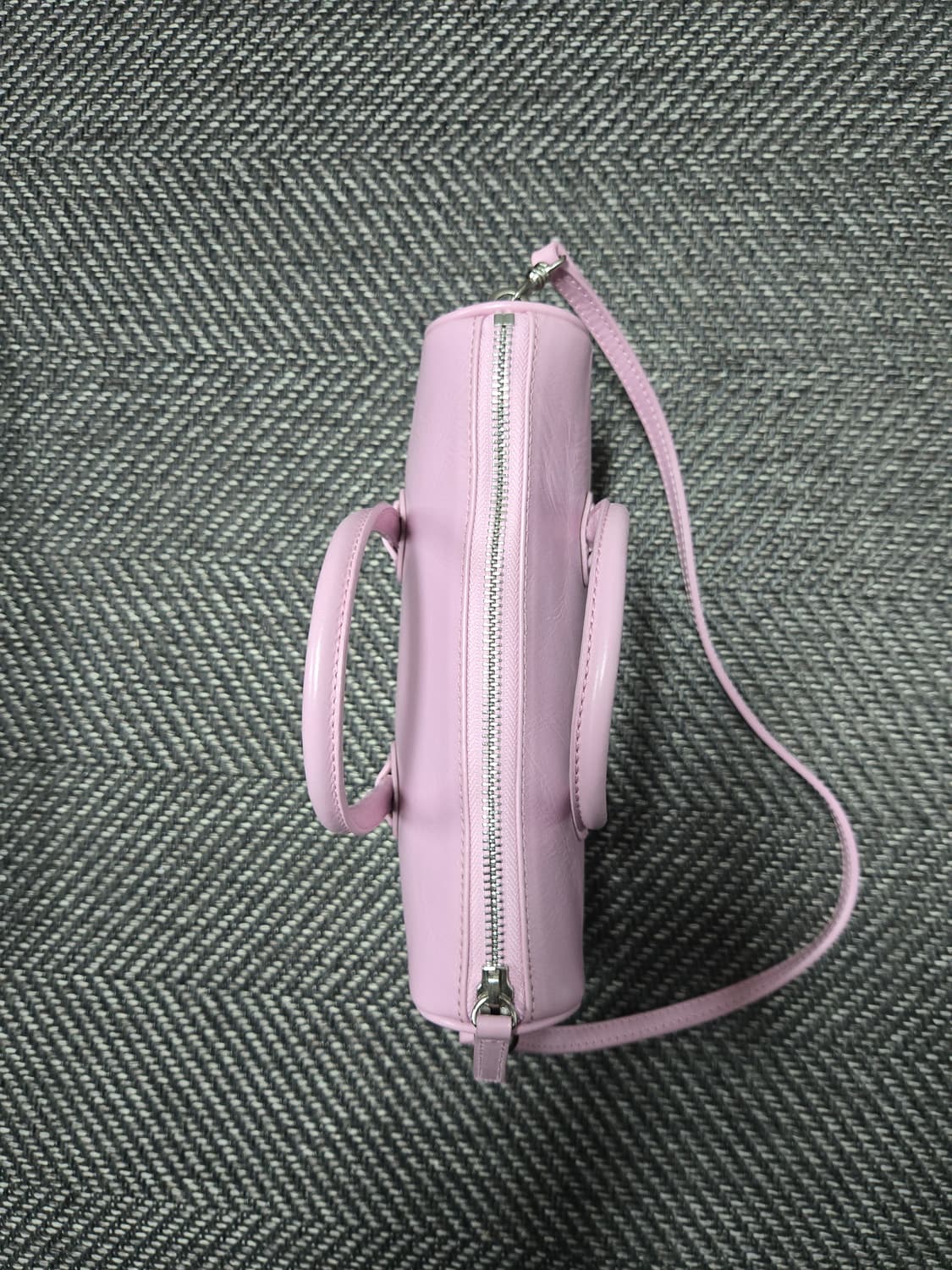 마지셔우드 지퍼 스몰 핑크 크링클 백 상품이미지6