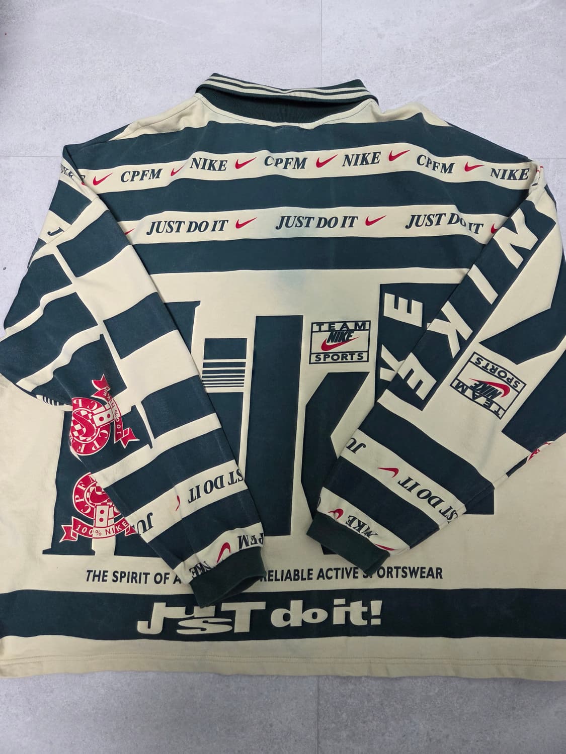 나이키 x CPFM 럭비 셔츠 더 스피릿 오브 오센틱 상품이미지3