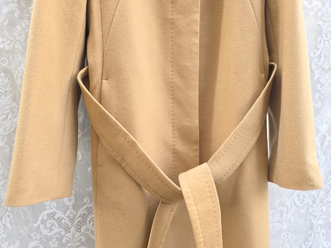 일본산 캐시미어 100% 미니멀 코트 상품이미지3